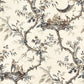Emperor's Musician Wallpaper - Charcoal - ZATW313049 - Zoffany