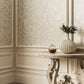 Emporium Aged Quartrefoil Wallpaper - Cream / Gold - Galerie - DWP0246 - 05 - Premier Wallcovering
