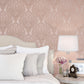 Emporium Mehndi Damask Wallpaper - Pink / Rose Gold - Galerie - DWP0247 - 04 - Premier Wallcovering