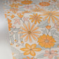 Emy Wallpaper - Orange Bleu - Caselio - 106463065