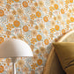 Emy Wallpaper - Orange Bleu - Caselio - 106463065