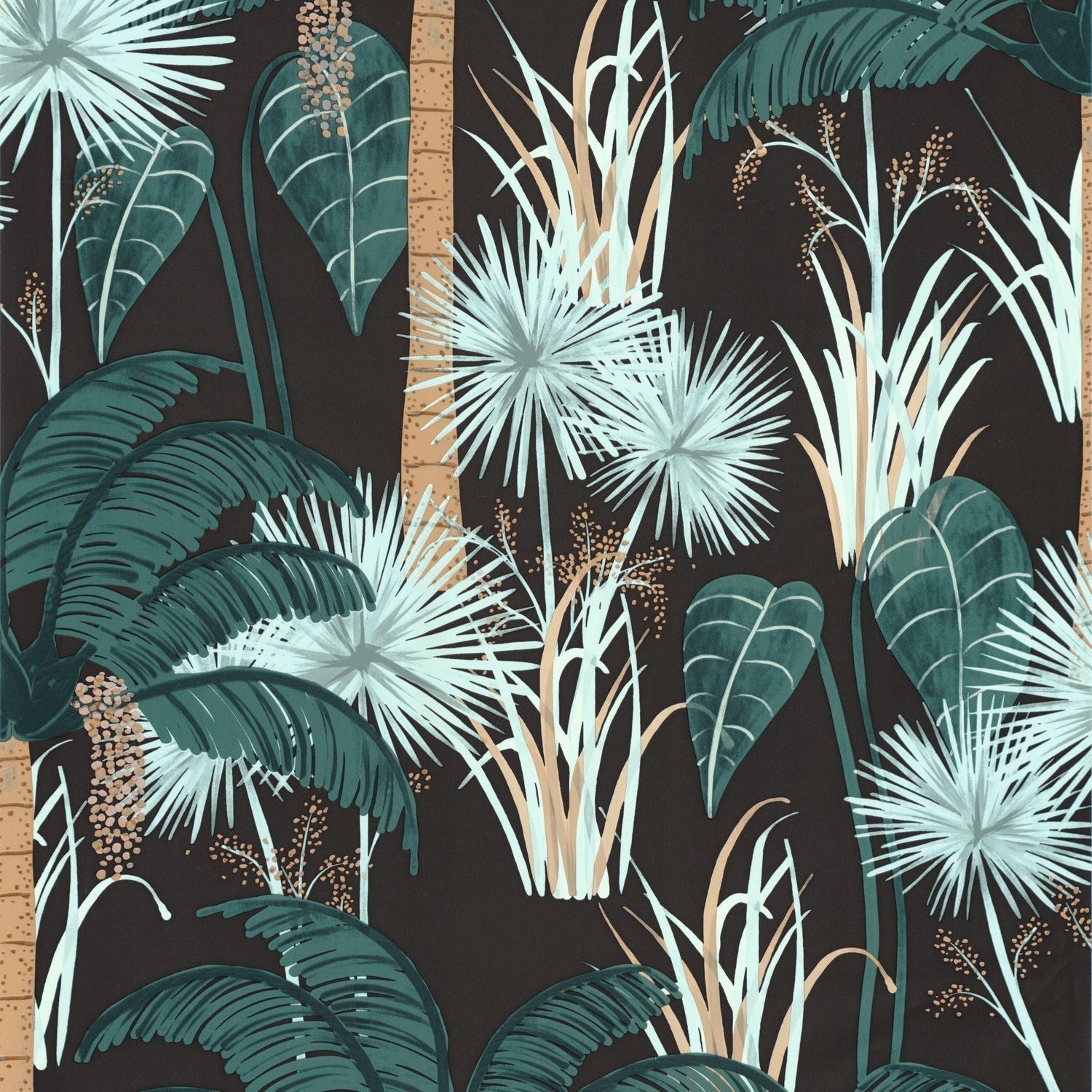 Enjoy Life Wallpaper - Bleu Vert - Caselio - 103376077