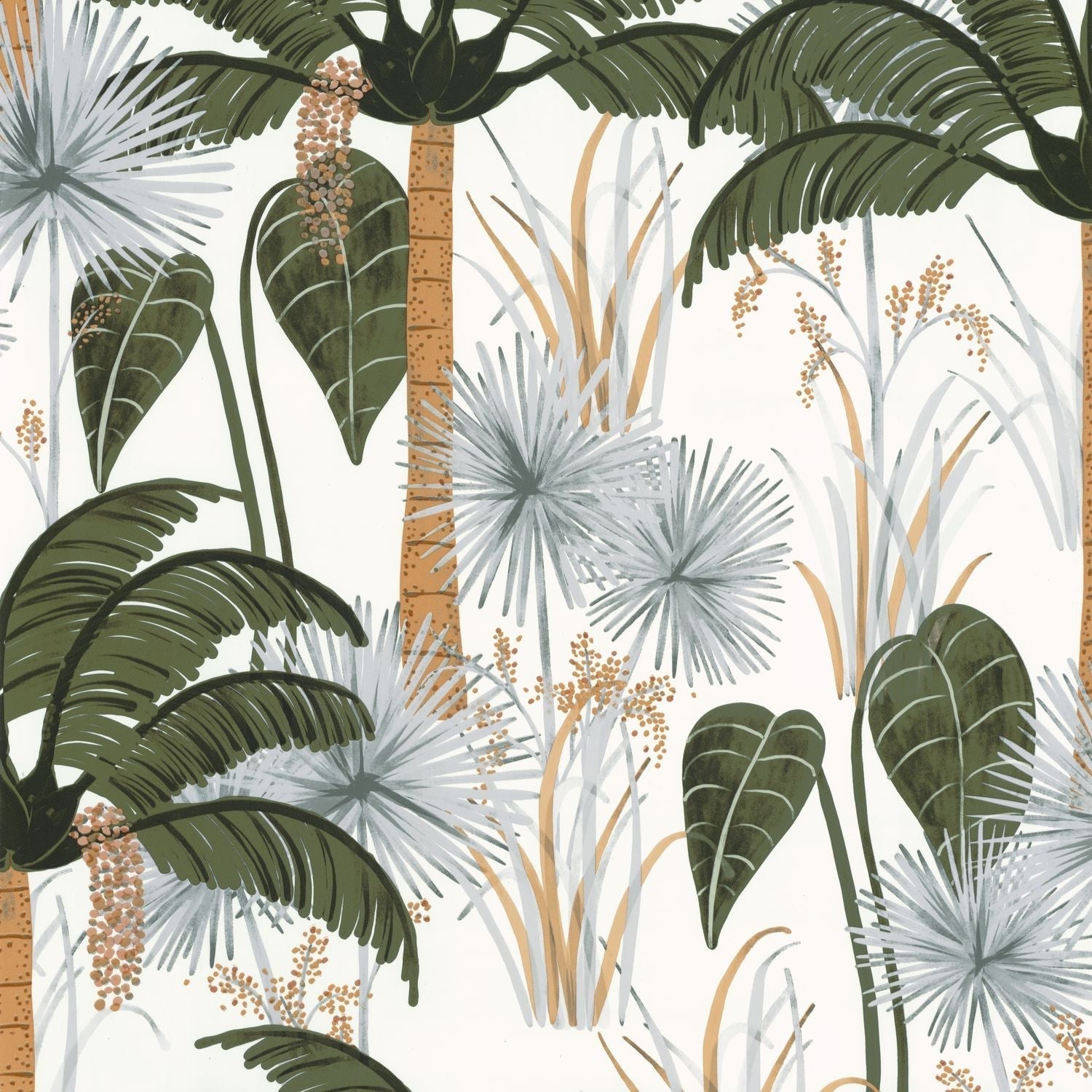 Enjoy Life Wallpaper - Kaki - Caselio - 103377004