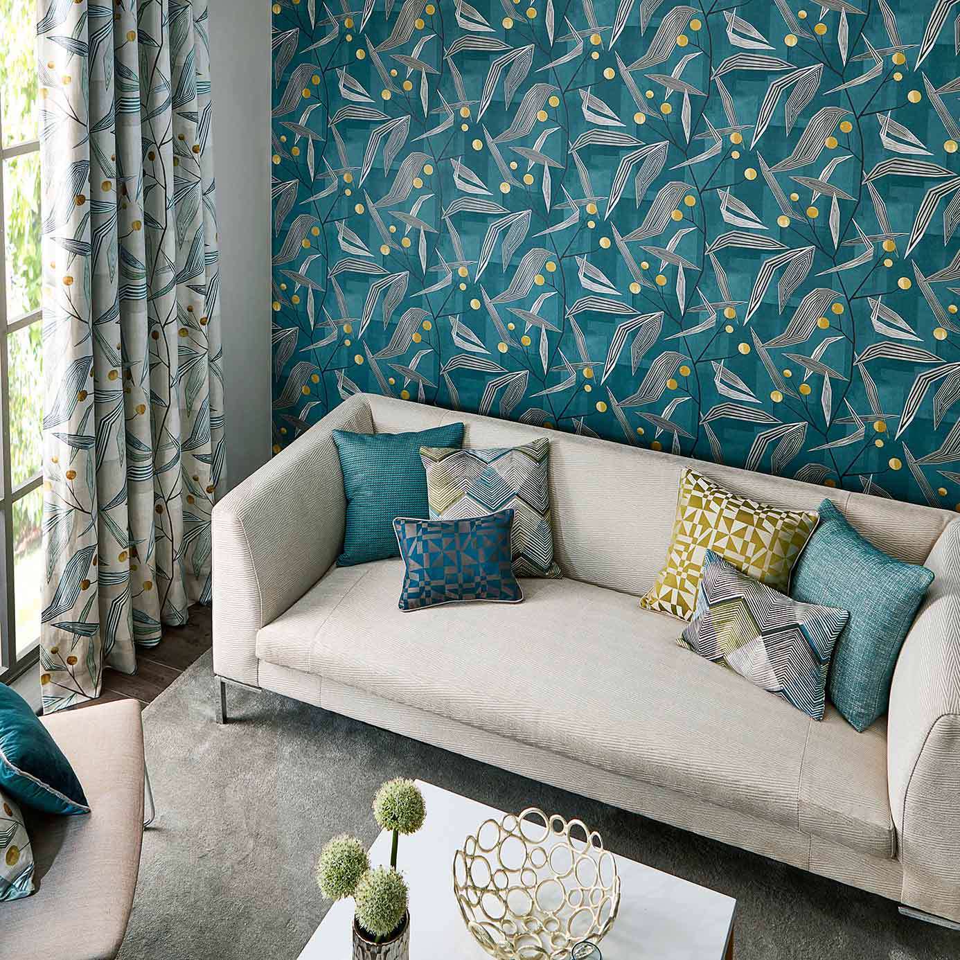 Entity Wallpaper - Brick/Ochre - Harlequin - HGEO111692