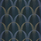Entree Des Artistes Annees Folles Wallpaper - Bleu Outremer / Mordore - Casadeco - 201046582 - Premier Wallcovering