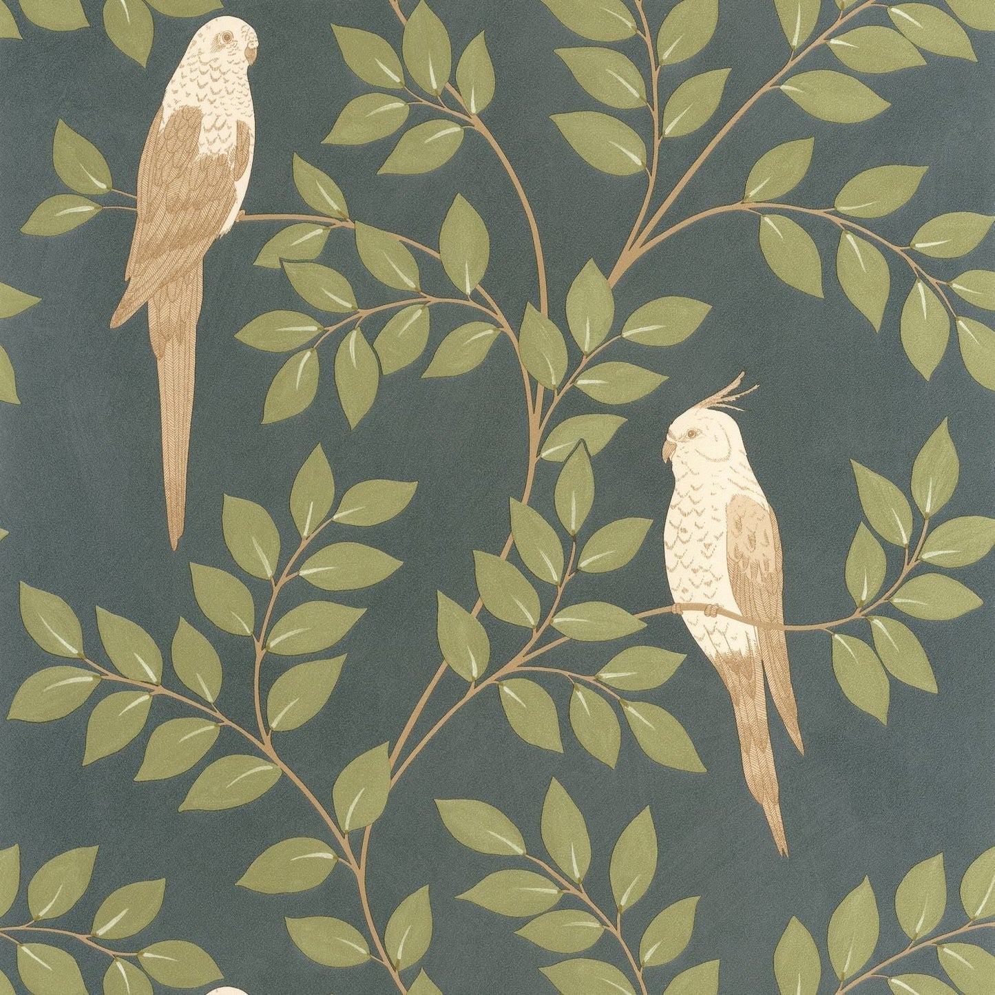 Equateur Wallpaper - Vert Sapin - Caselio - 106527254