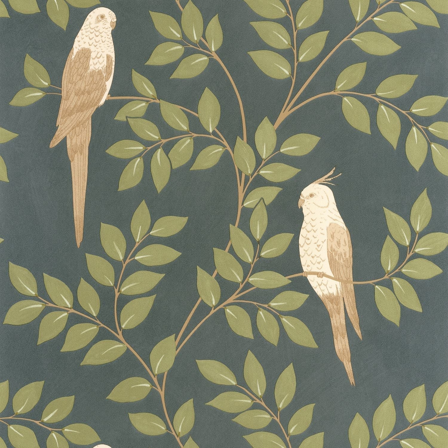 Equateur Wallpaper - Vert Sapin - Caselio - 106527254