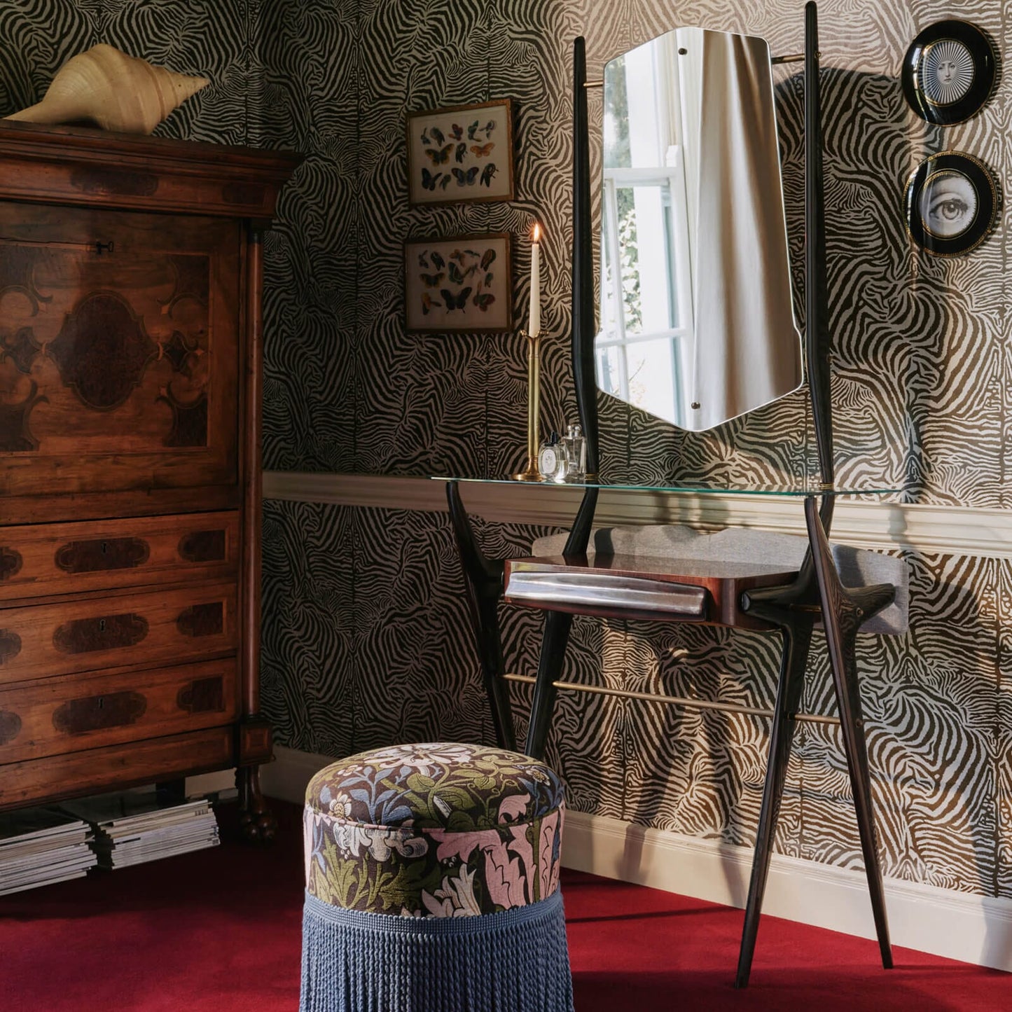 Equus Wallpaper - Cocoa - House of Hackney - 1-WA-EQU-DI-CHO-XXX