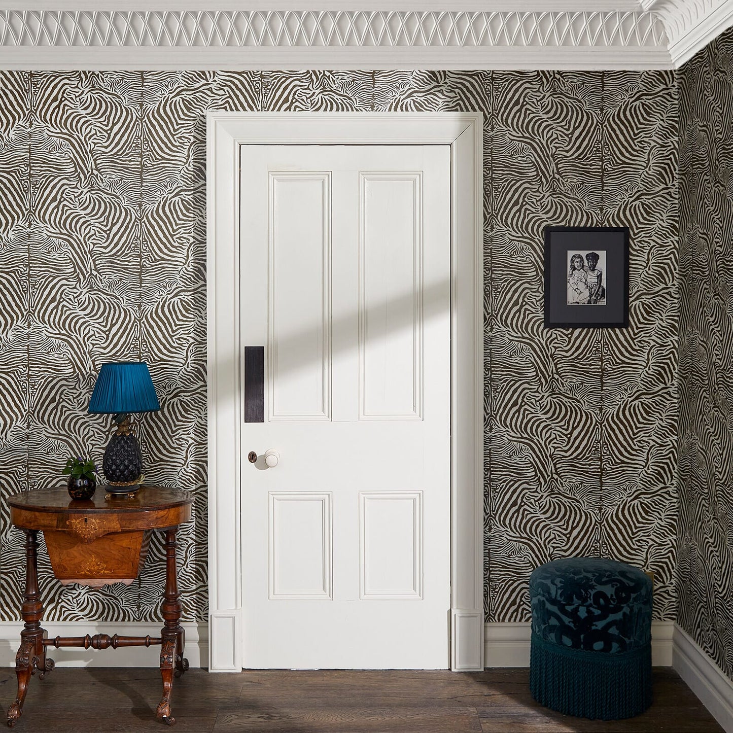 Equus Wallpaper - Cocoa - House of Hackney - 1-WA-EQU-DI-CHO-XXX