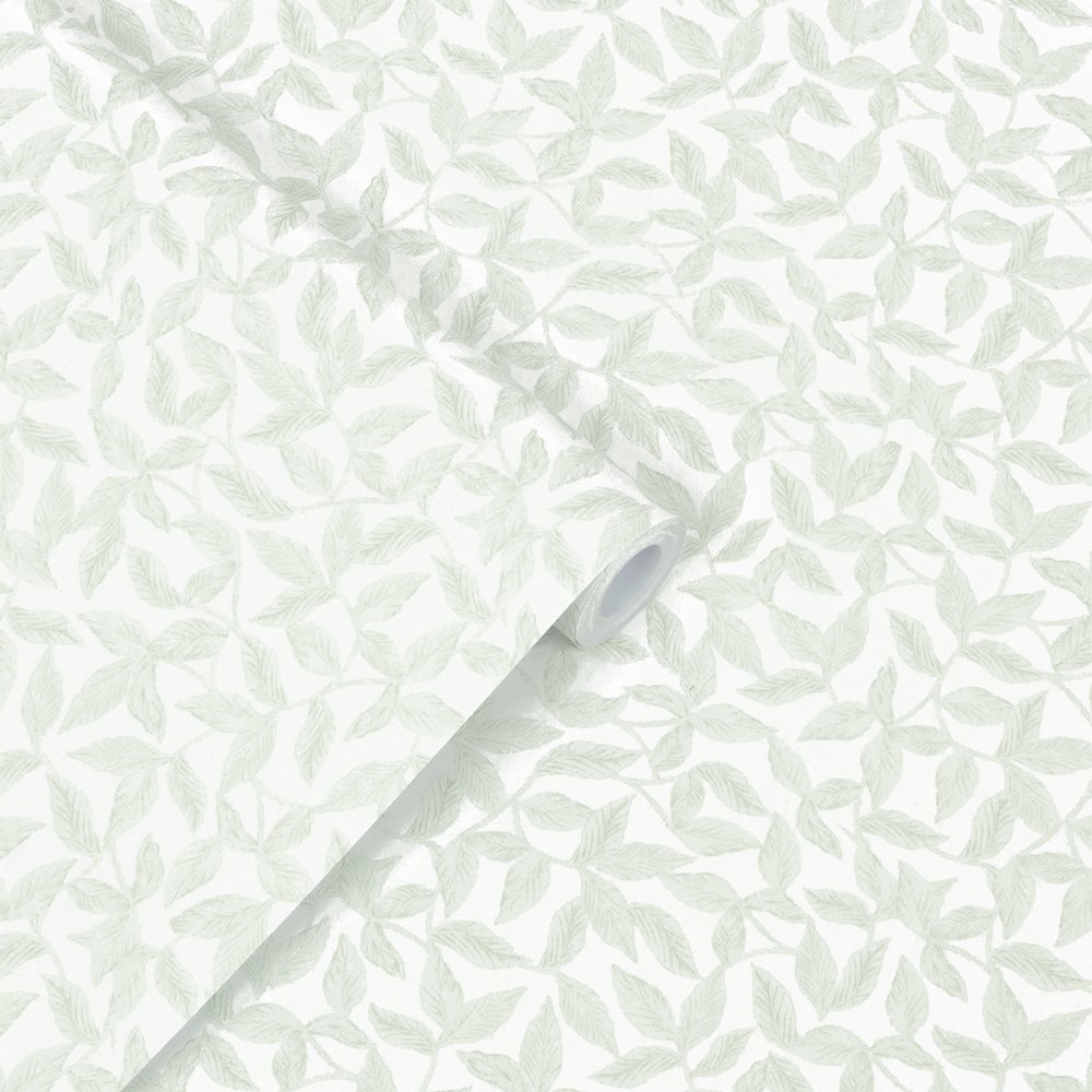 Erwood Wallpaper - Pale Eau de Nil - Laura Ashley - 115265 - Premier Wallcovering
