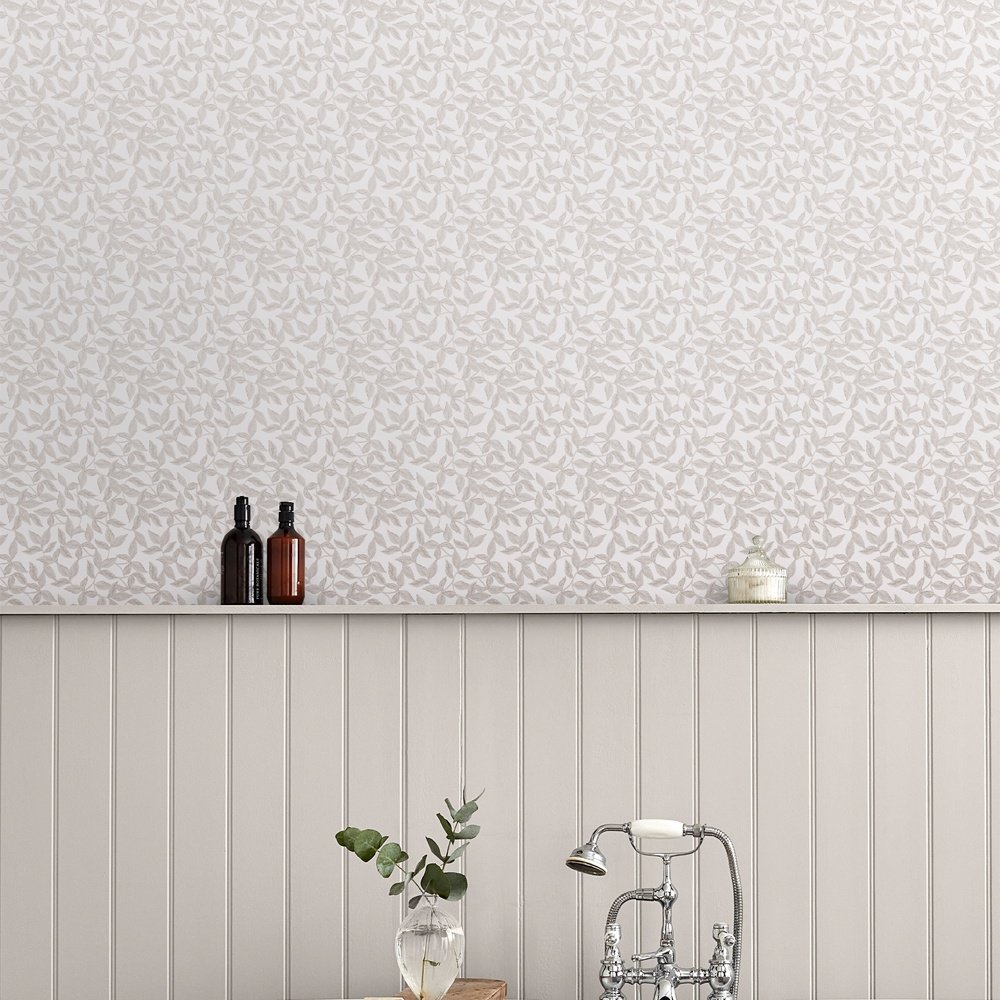 Erwood Wallpaper - Dove Grey - Laura Ashley - 115264 - Premier Wallcovering