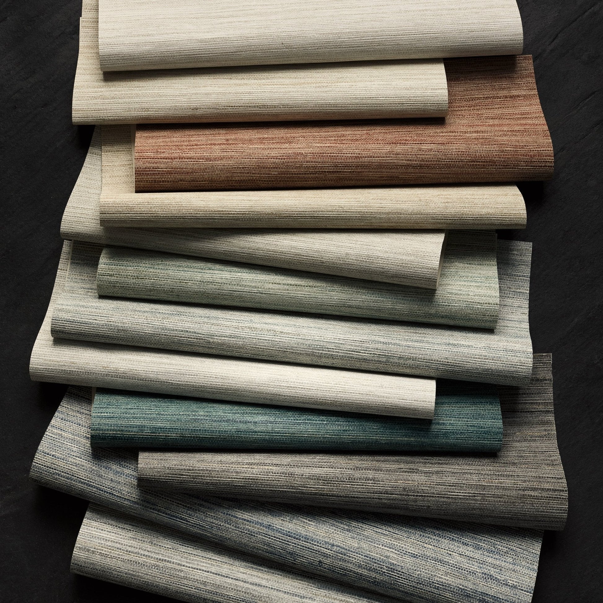 Esai Seagrass Embossed Wallpaper - Quartzite - Romo - Textured Vol.I - W461/02 - Premier Wallcovering