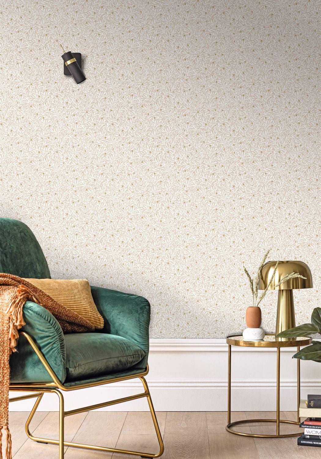 Escapade Ballade Wallpaper - Beige Dore - Caselio - 102341079