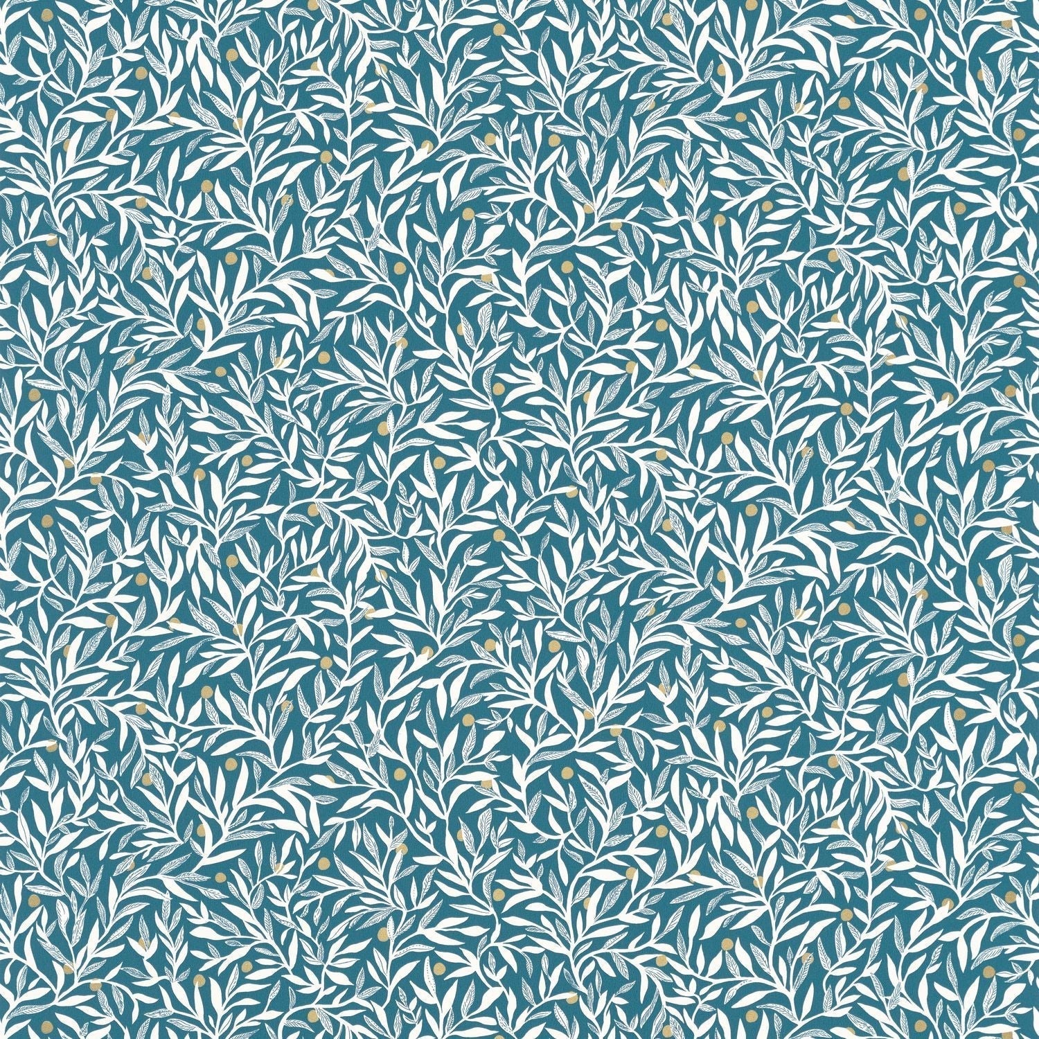 Escapade Ballade Wallpaper - Bleu Dore - Caselio - 102346281