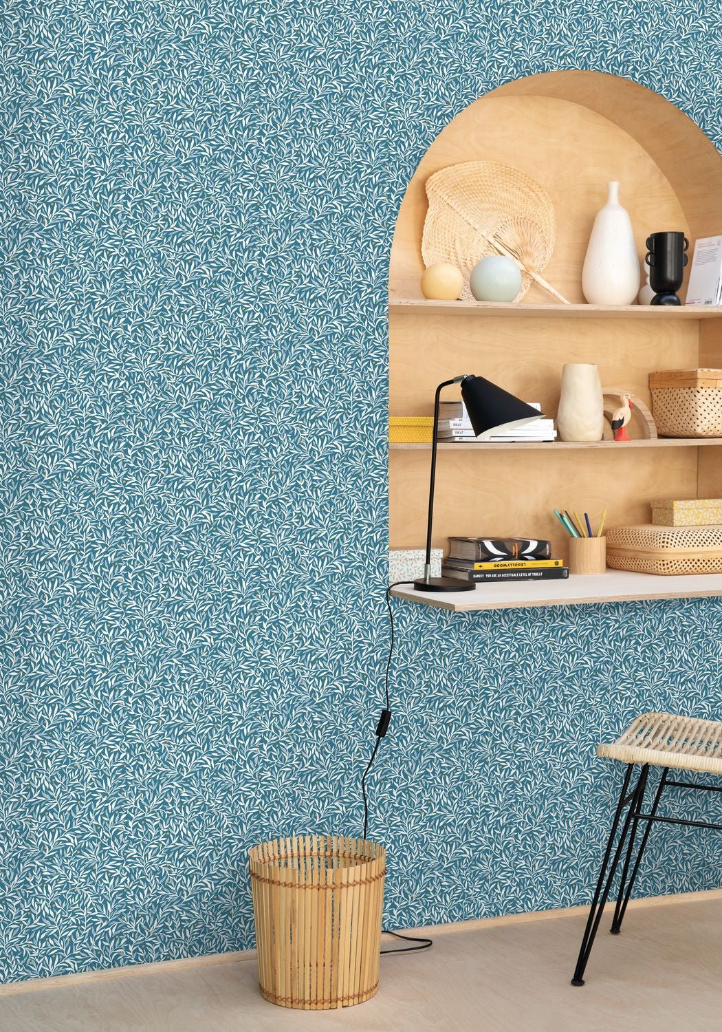 Escapade Ballade Wallpaper - Bleu Dore - Caselio - 102346281