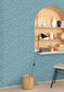 Escapade Ballade Wallpaper - Bleu Dore - Caselio - 102346281