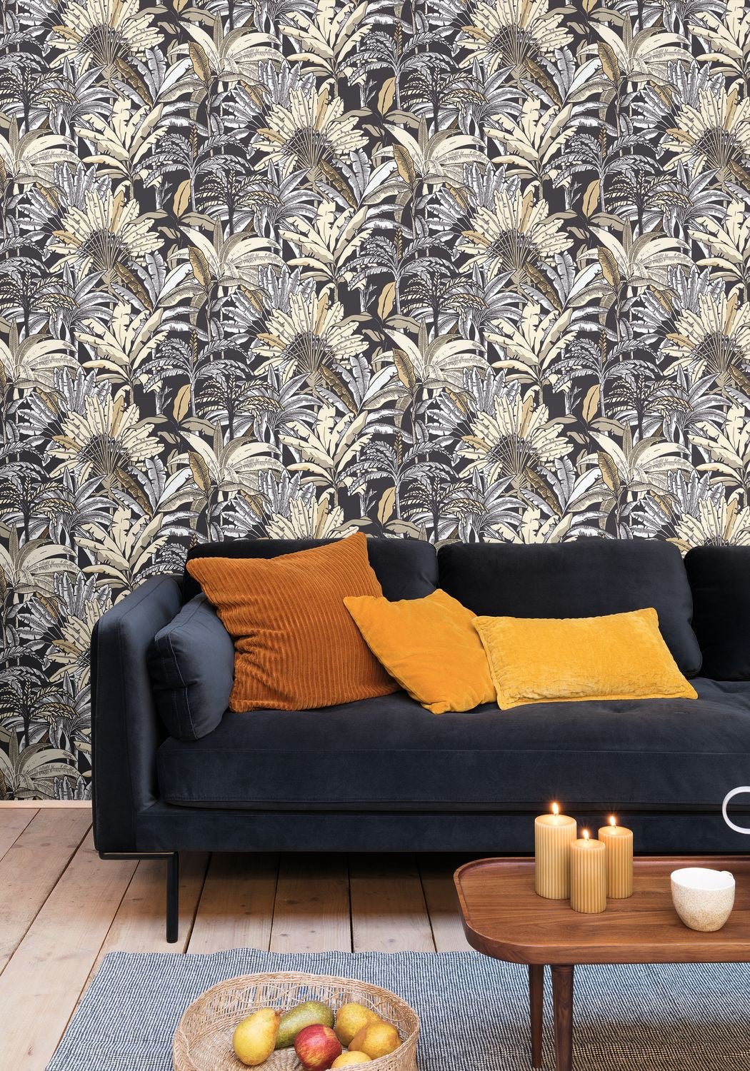 Escapade Evasion Wallpaper - Beige Noir - Caselio - 102301957