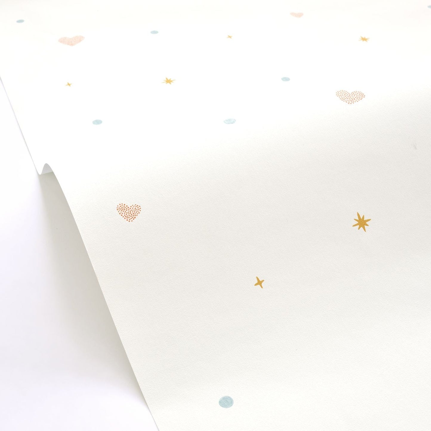 Estelle Wallpaper - Blanc Multico - Caselio - 104440674