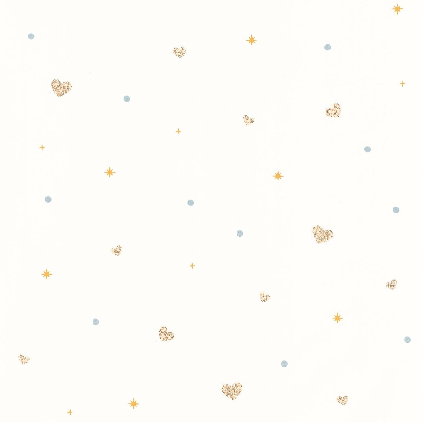 Estelle Wallpaper - Blanc Multico - Caselio - 104440674