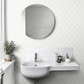 Ester Wallpaper - White - Boråstapeter - 7659 - Premier Wallcovering