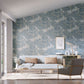 Eternal Oak Wallpaper - Skyblue/First Light - Harlequin - HC4W113023