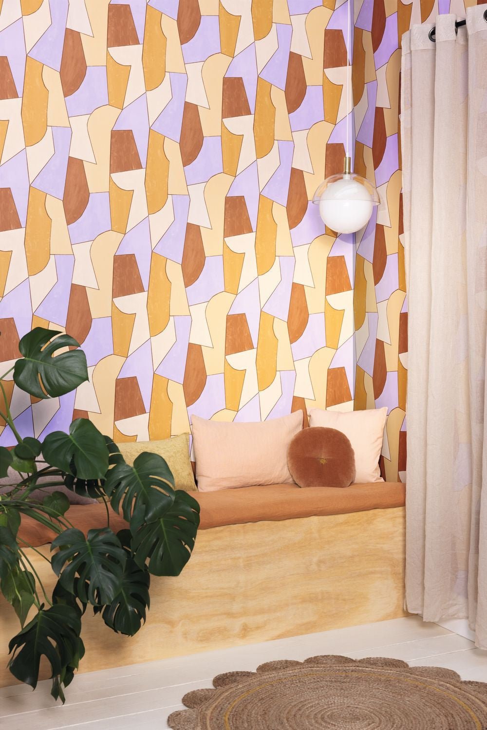 Etoffe Wallpaper - Parme - Caselio - 104513040