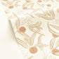Eurydice Wallpaper - Beige Orange - Caselio - 103611130