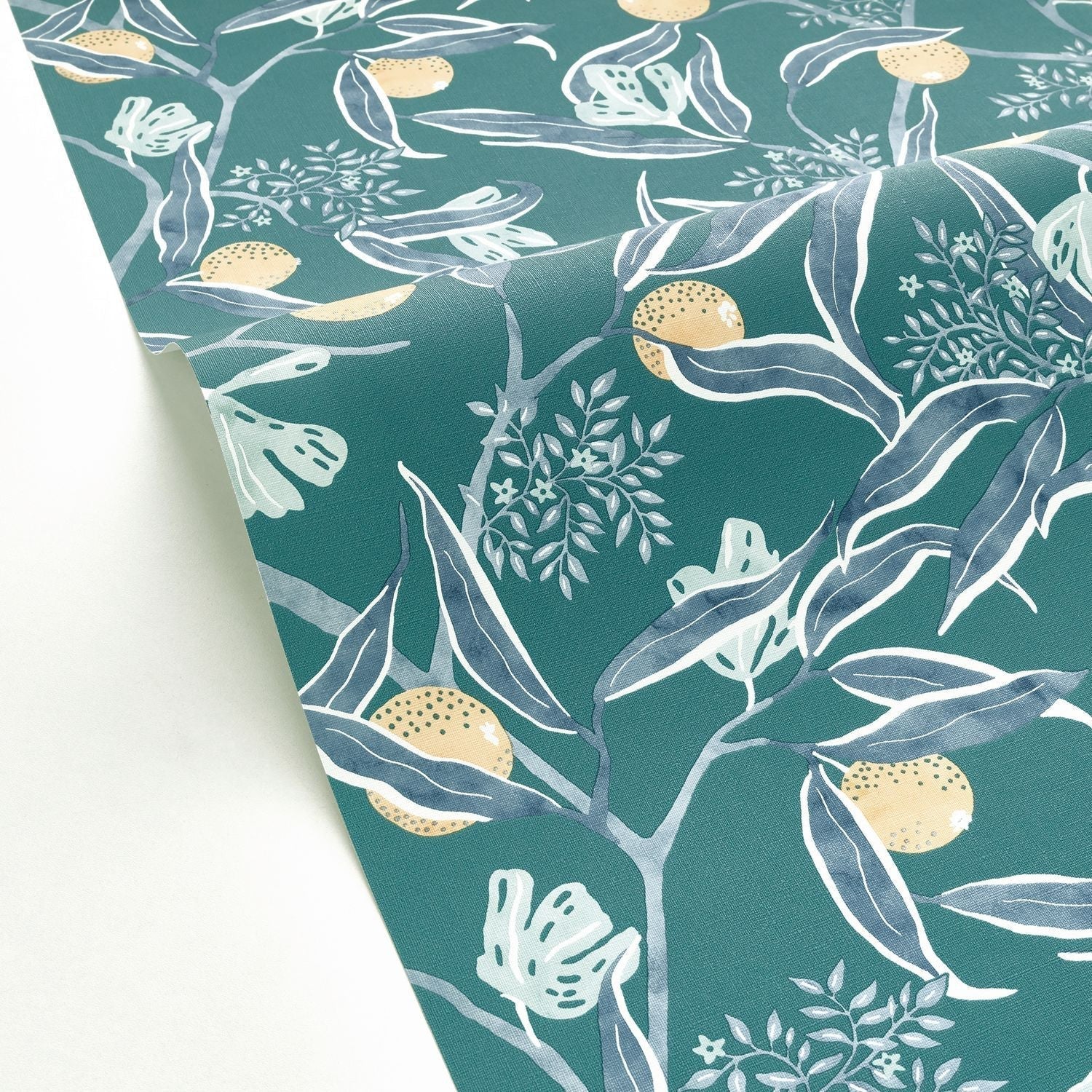 Eurydice Wallpaper - Bleu Egee - Caselio - 103616066