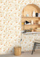 Eurydice Wallpaper - Beige Orange - Caselio - 103611130