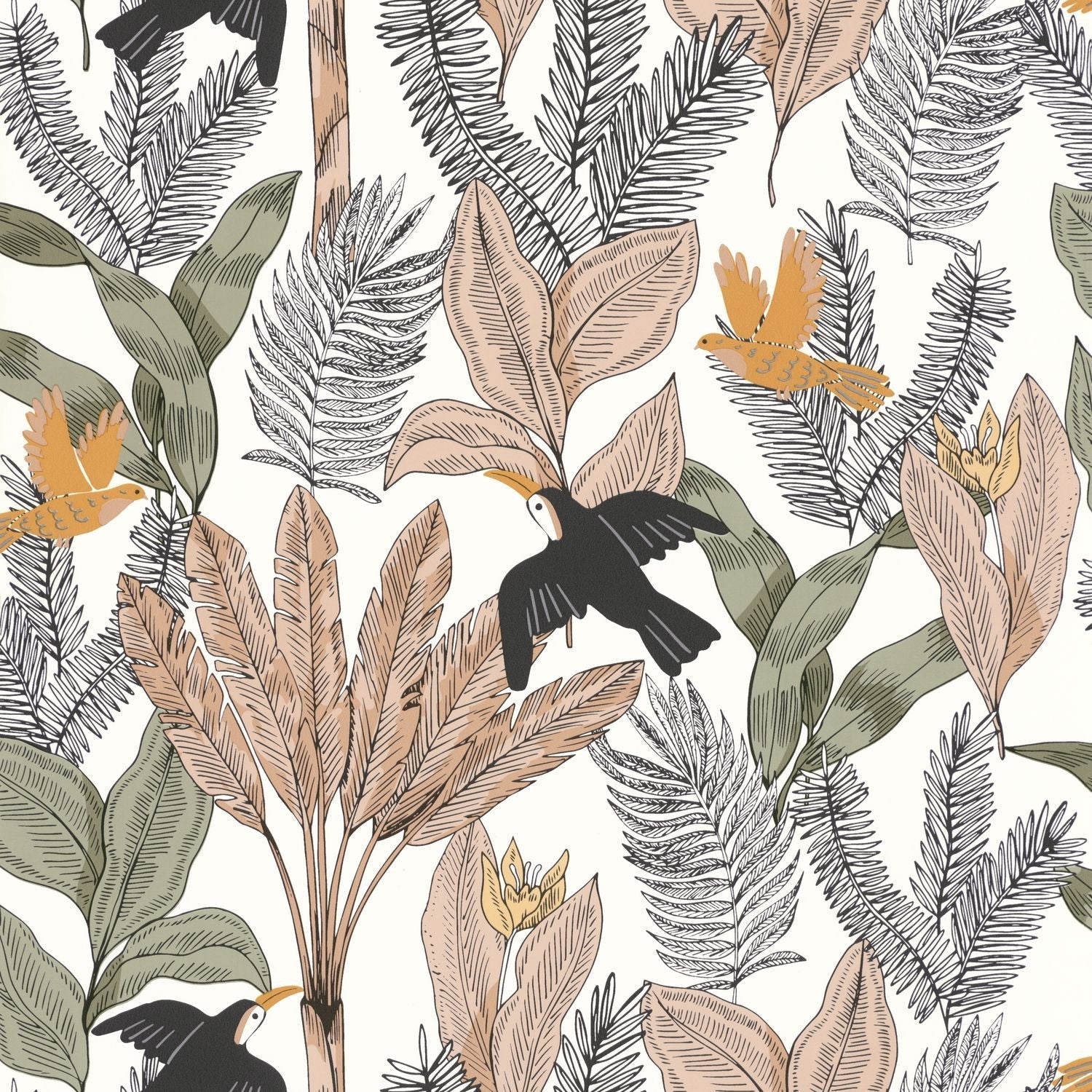 Explorer Wallpaper - Kaki - Caselio - 103497308