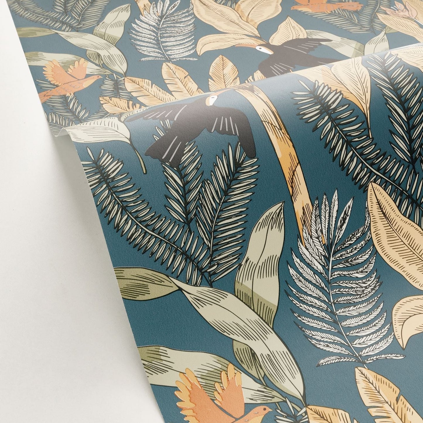 Explorer Wallpaper - Bleu Nuit - Caselio - 103496043