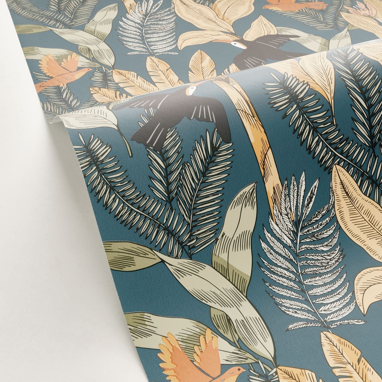 Explorer Wallpaper - Bleu Nuit - Caselio - 103496043