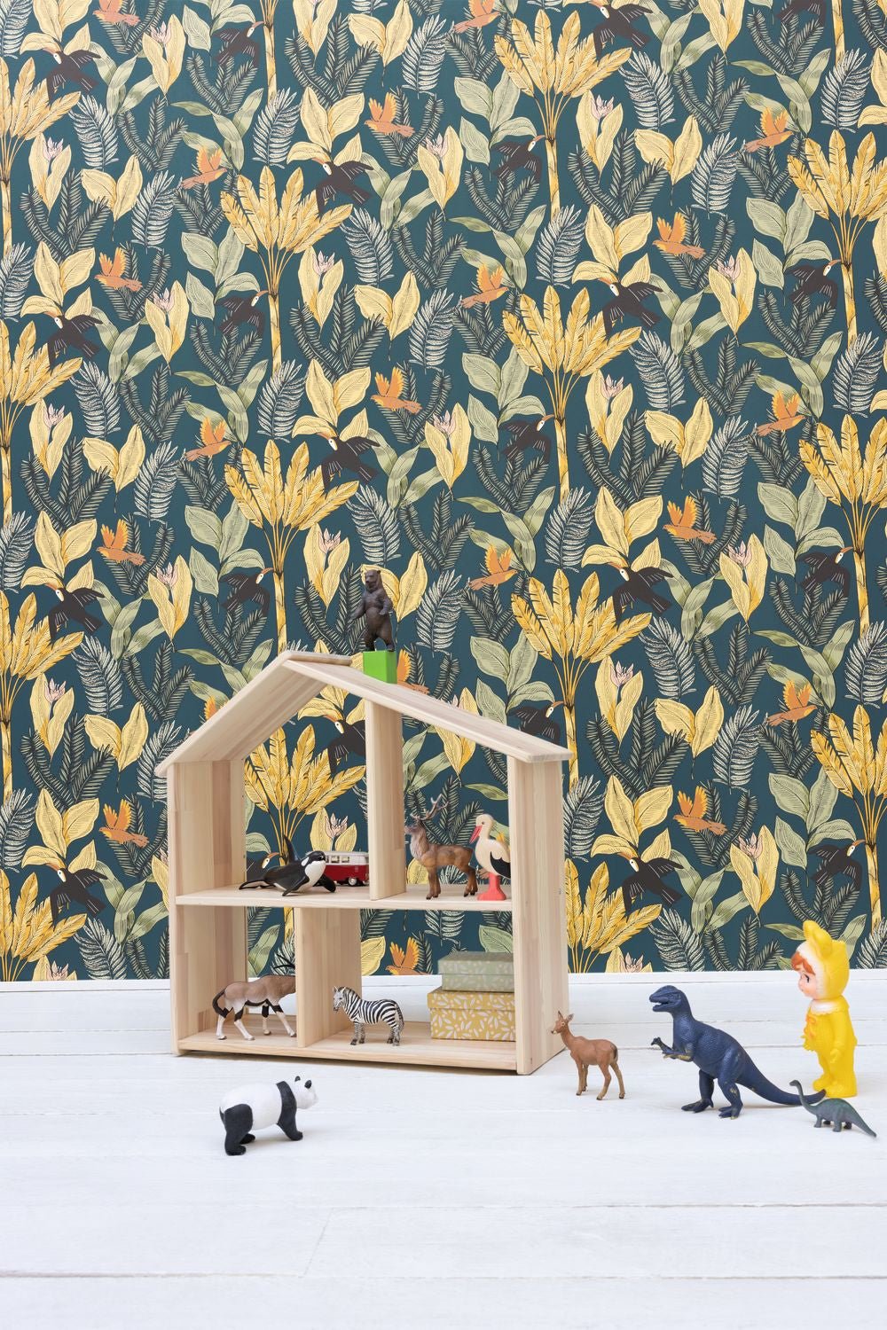 Explorer Wallpaper - Bleu Nuit - Caselio - 103496043