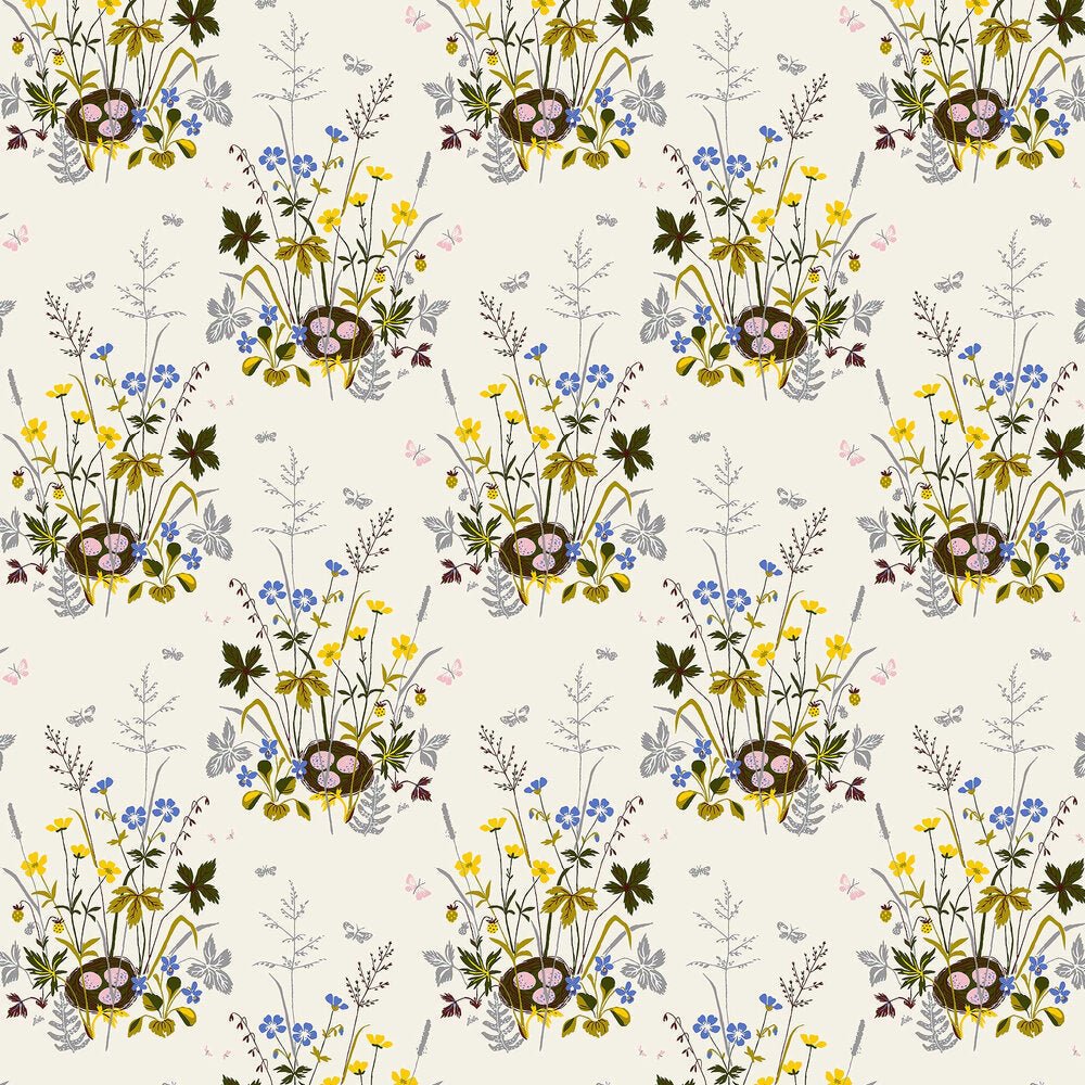 Fagelbo Wallpaper - Multi - coloured - Boråstapeter - 1961 - Premier Wallcovering