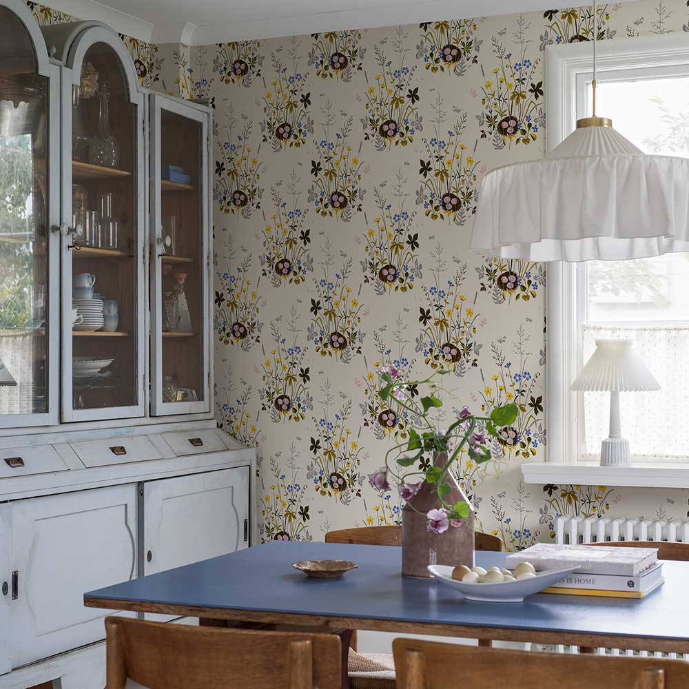 Fagelbo Wallpaper - Multi - coloured - Boråstapeter - 1961 - Premier Wallcovering