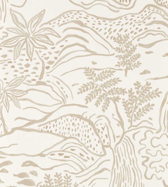 Falling Foss Wallpaper - Linen - Scion - NSCW113266