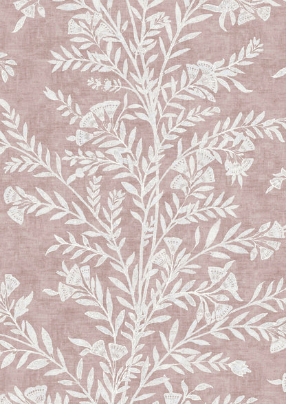 Fan Flower Wallpaper - Shell - Lewis & Wood - Premier Wallcovering