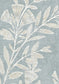 Fan Flower Wallpaper - Sky - Lewis & Wood - Premier Wallcovering