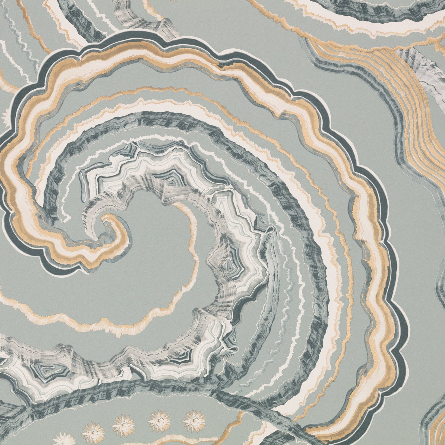 Fantasia Wallpaper - Tourmaline - Romo - Temperley London - W449/03 - Premier Wallcovering