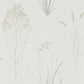Farne Grasses Wallpaper - Silver/Ivory - Sanderson - DEBB216487