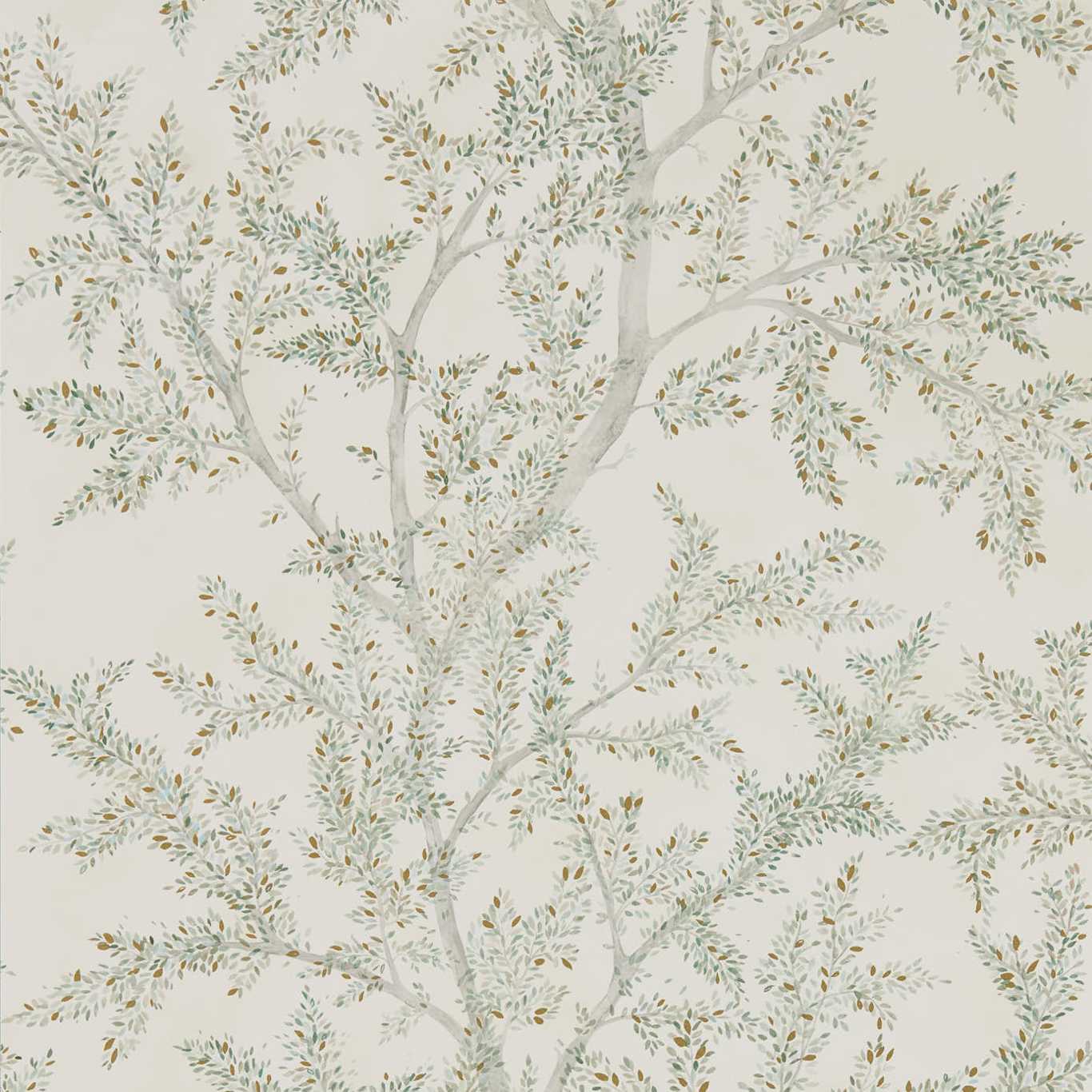 Farthing Wood Wallpaper - Sage Grey - Sanderson - DYSI216614