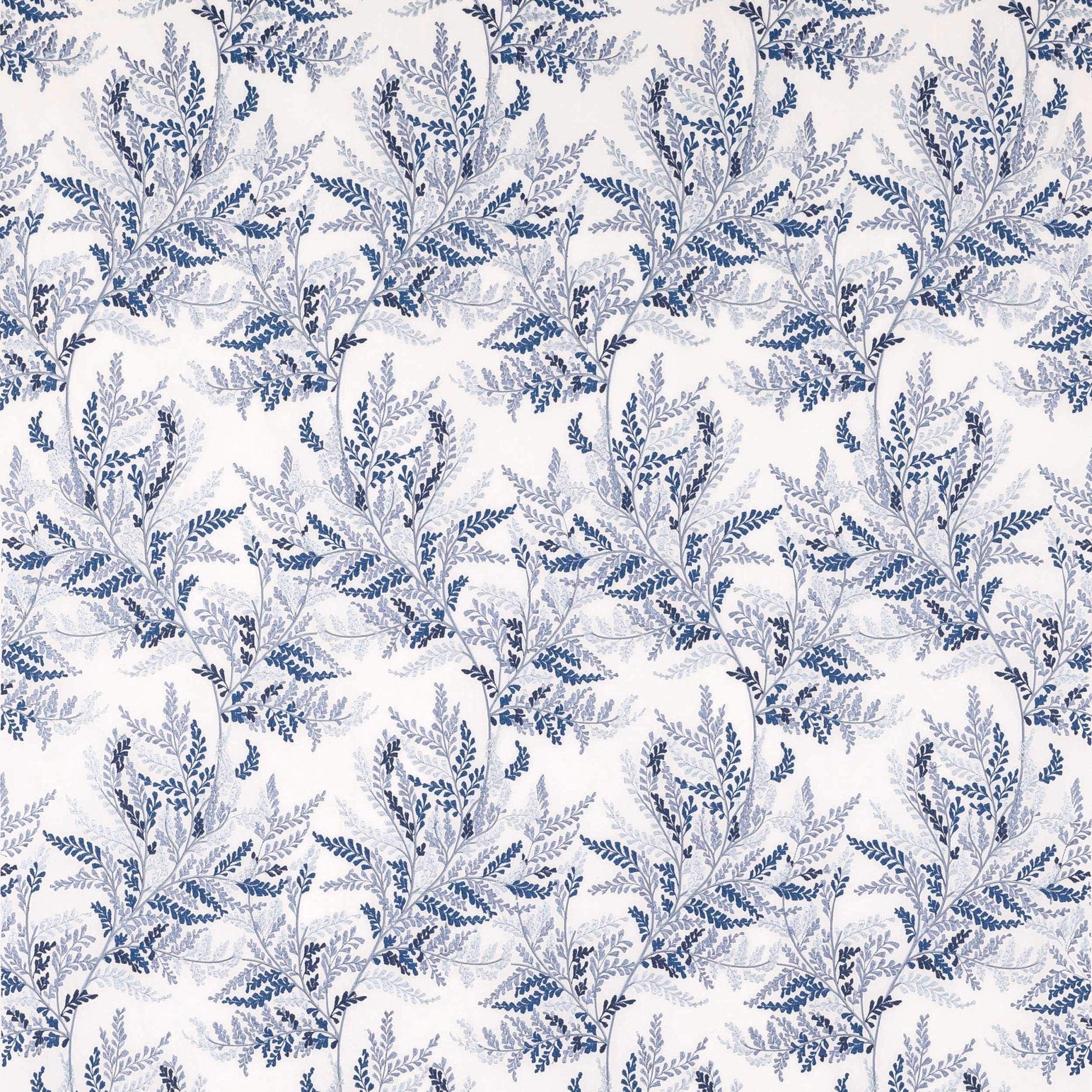 Faustine Fabric - Marine - Manuel Canovas - M4101-01 - Premier Wallcovering