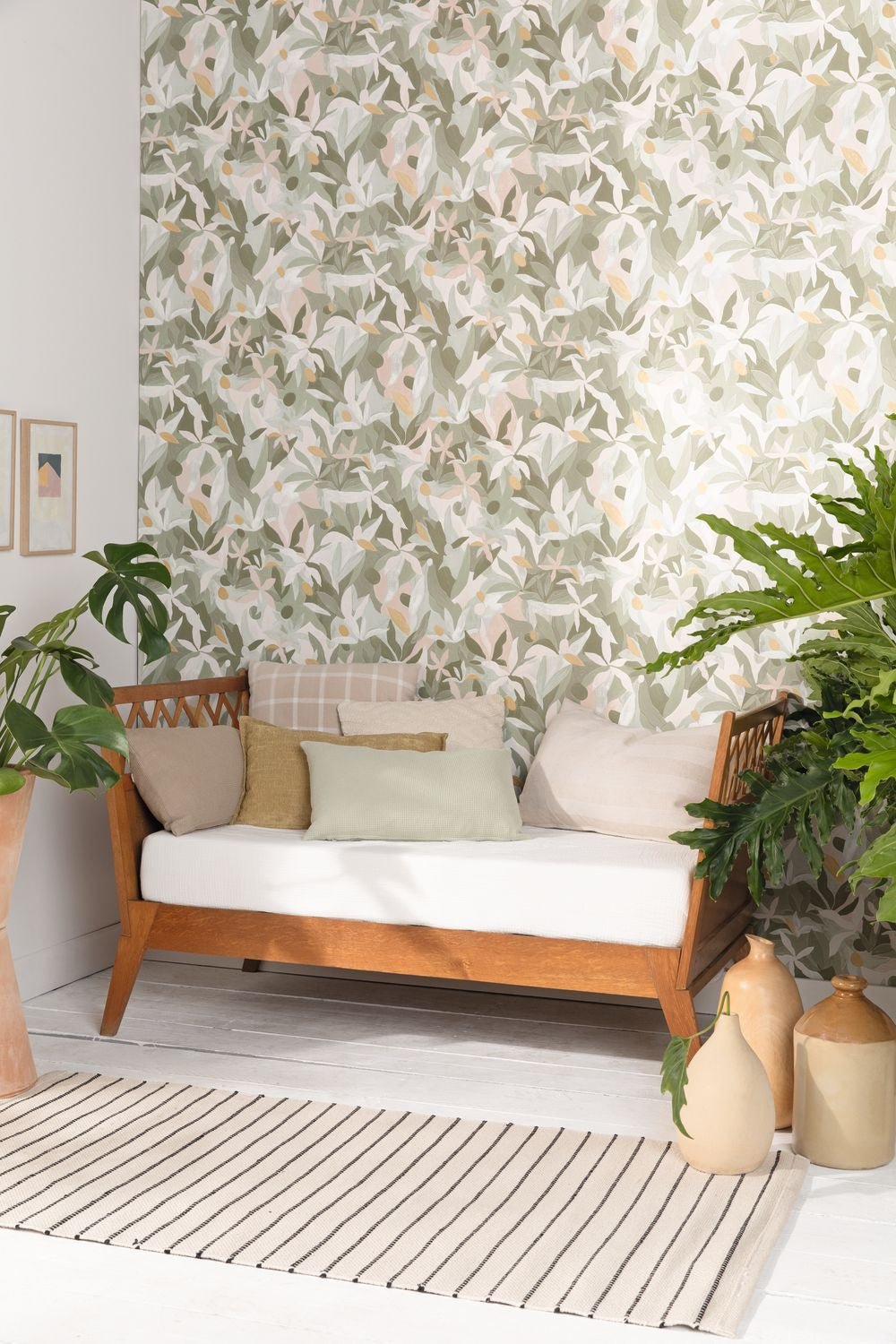 Fauve Wallpaper - Kaki/ Beige - Caselio - 102167009