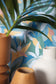 Fauve Wallpaper - Bleu Cobalt/ Jaune/ Corail - Caselio - 102166114