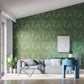 Fayola Wallpaper - Fig Leaf/Clover - Harlequin - HC4W113019