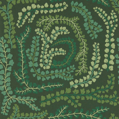 Fayola Wallpaper - Fig Leaf/Clover - Harlequin - HC4W113019