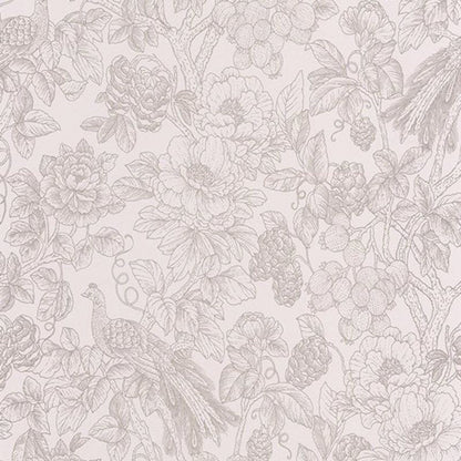 Feather Delicacy Wallpaper - Taupe - Casadeco - 85361274 - Premier Wallcovering