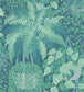 Fern Wallpaper - Dark Viridian & Teal - 115/7022 - Cole & Son - Premier Wallcovering