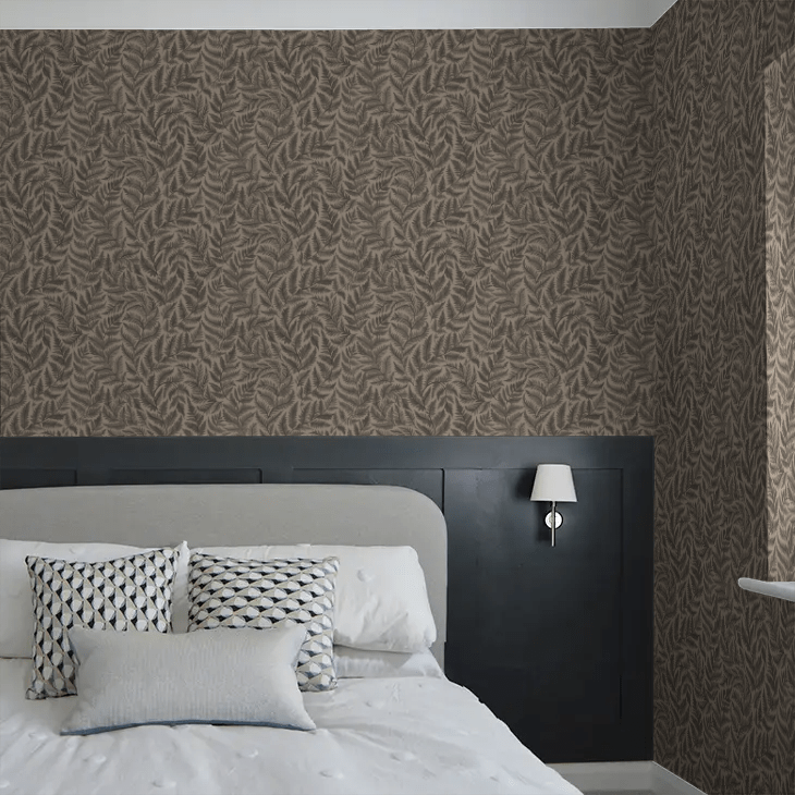 Ferns Wallpaper - Charcoal - Boråstapeter - 7793 - Premier Wallcovering