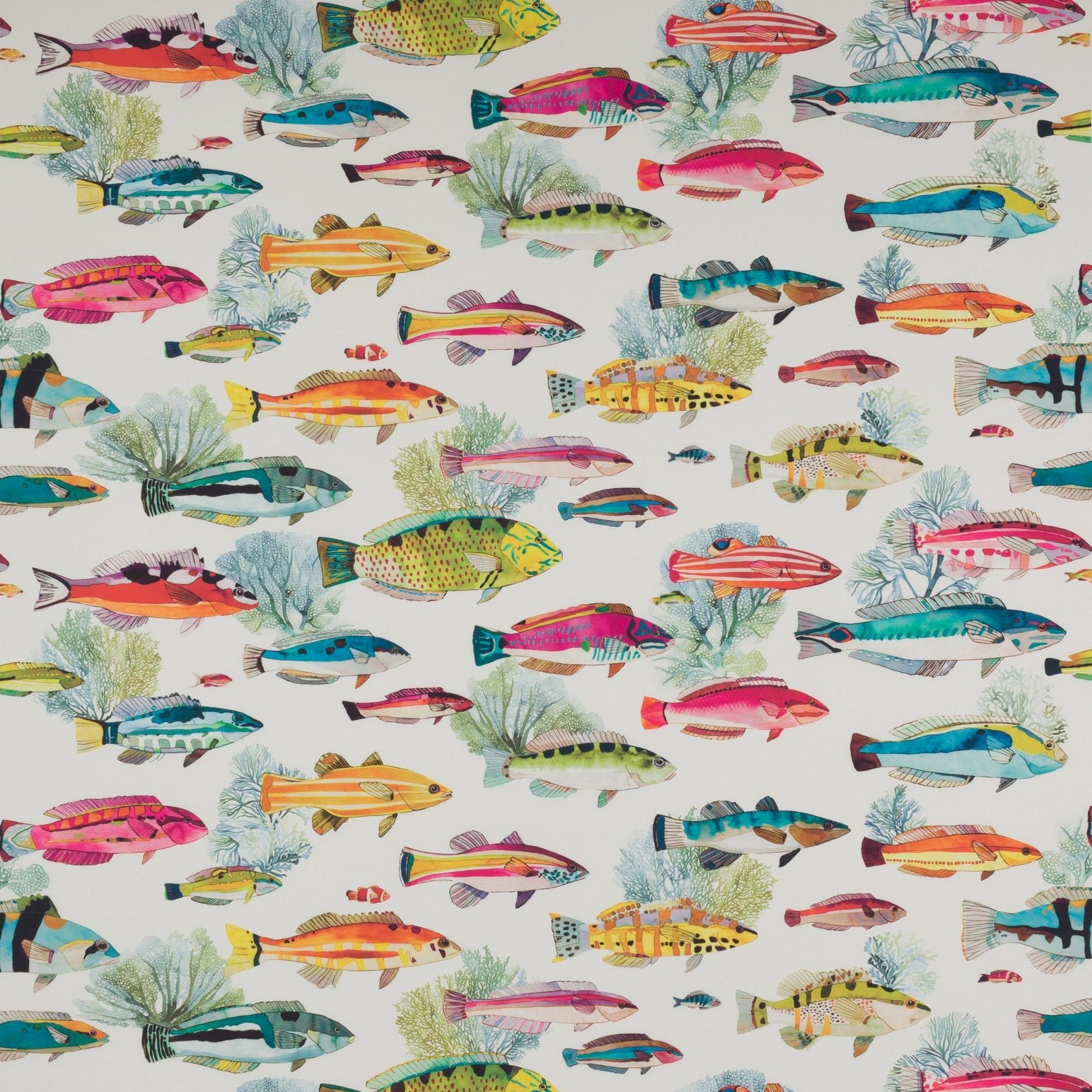 Fidji Fabric - Corail - Manuel Canovas - M4062-02 - Premier Wallcovering